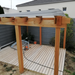 Réparation de toiture de pergola en acier Wasquehal